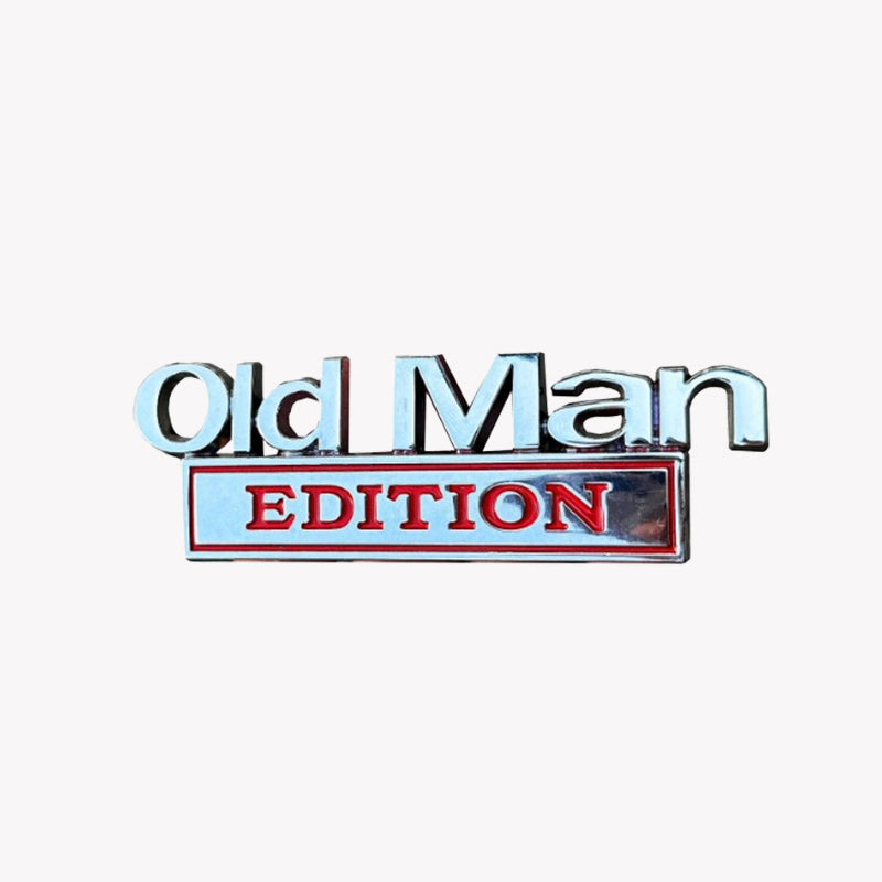 Autokaarten voor senioren/Old Man Edition auto embleem