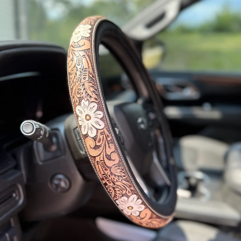 Retro Westerse Cowboy Auto Universele Stuurwielhoes