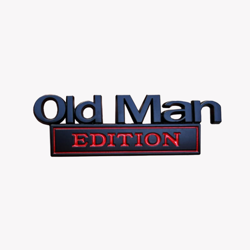 Autokaarten voor senioren/Old Man Edition auto embleem