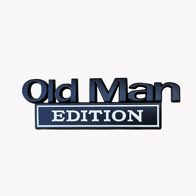 Autokaarten voor senioren/Old Man Edition auto embleem