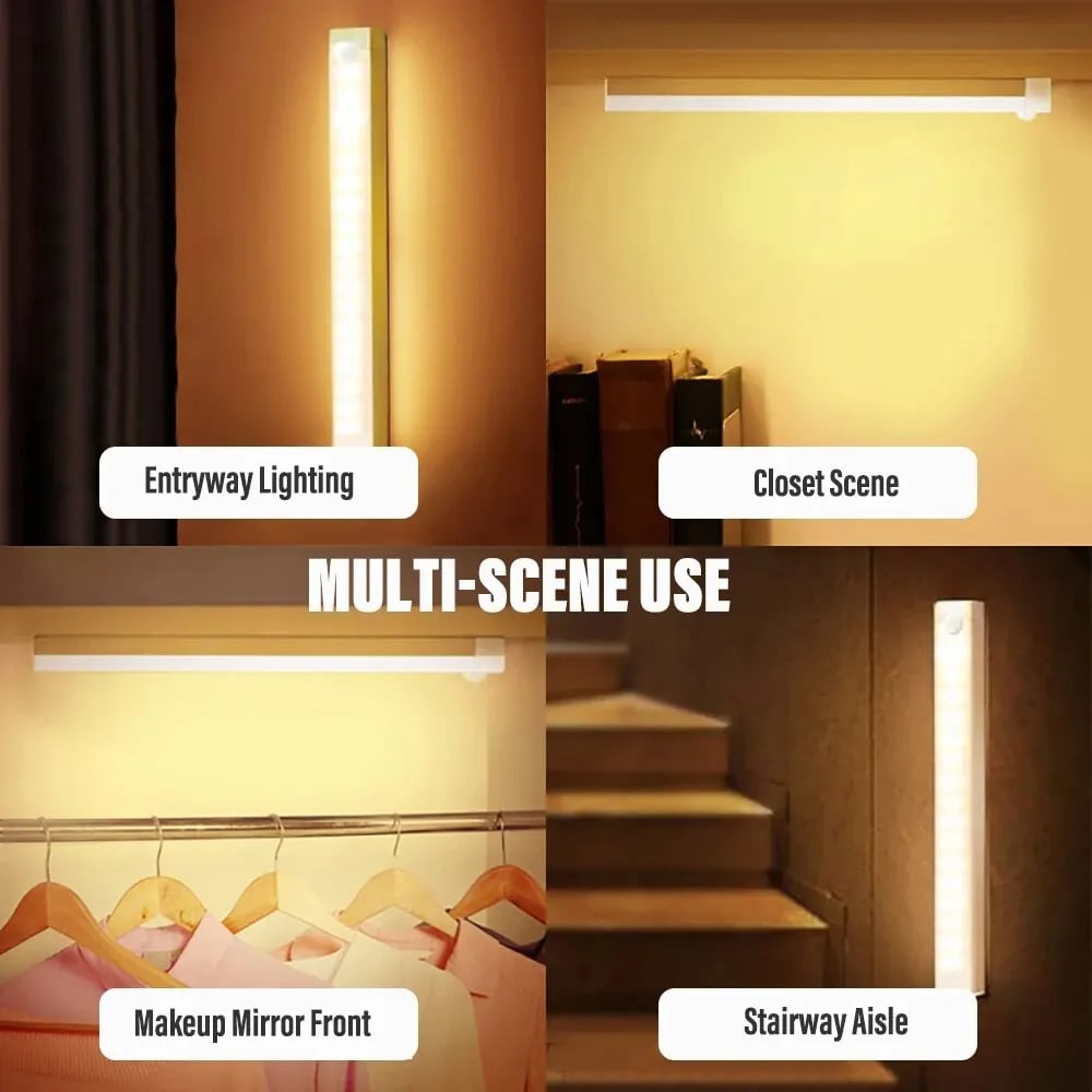 🔥NEW YEAR SALE - Punch-free Smart Sensor Magnetische Oplaadbare LED-lampjes