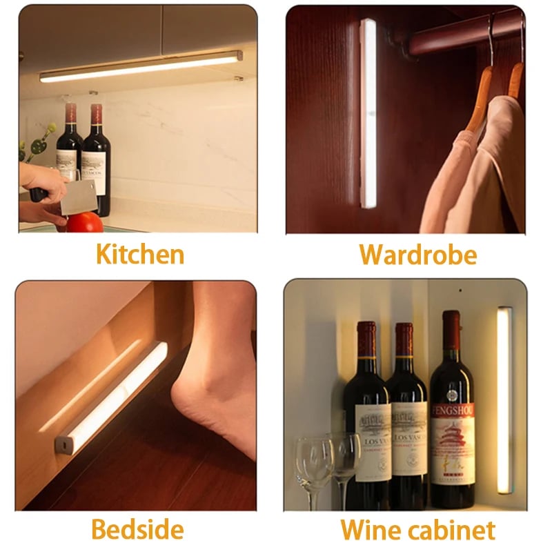 🔥NEW YEAR SALE - Punch-free Smart Sensor Magnetische Oplaadbare LED-lampjes