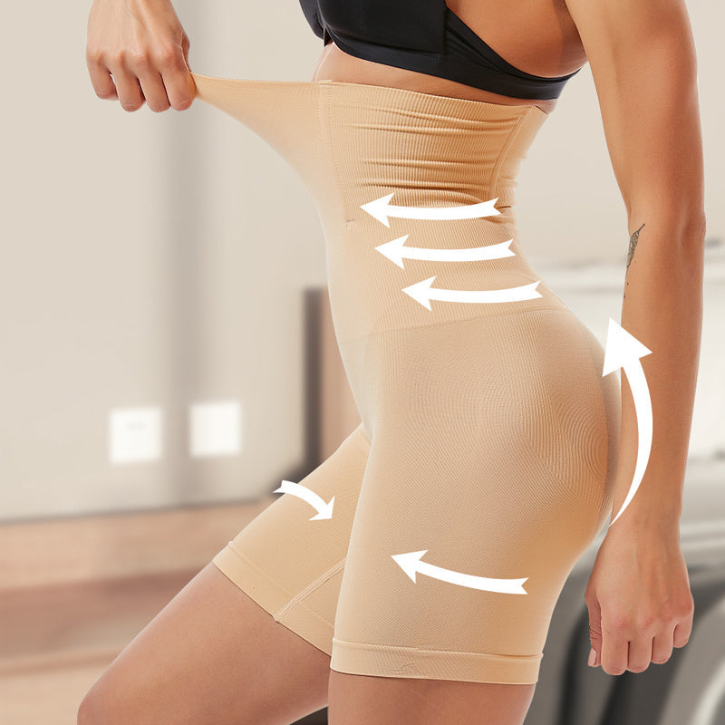Boxerbyxor med hög midja och magkontroll