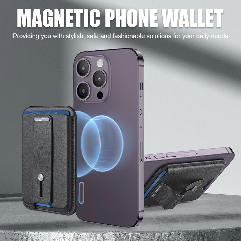 Magnetisk plånbok för telefon
