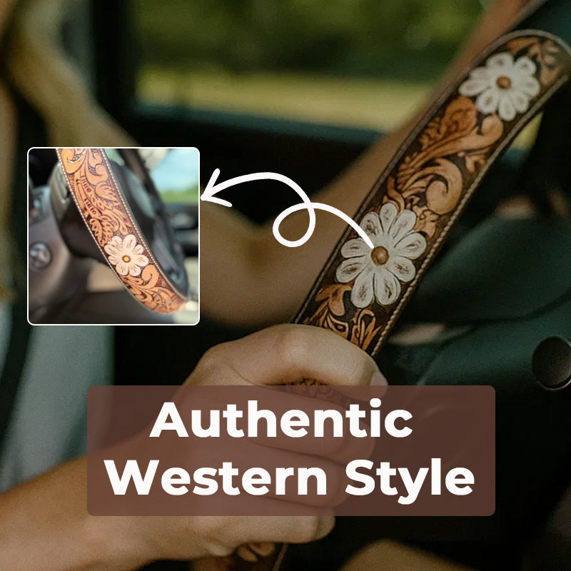 Retro Westerse Cowboy Auto Universele Stuurwielhoes