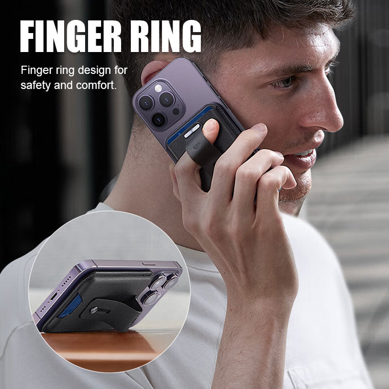 Magnetisk plånbok för telefon