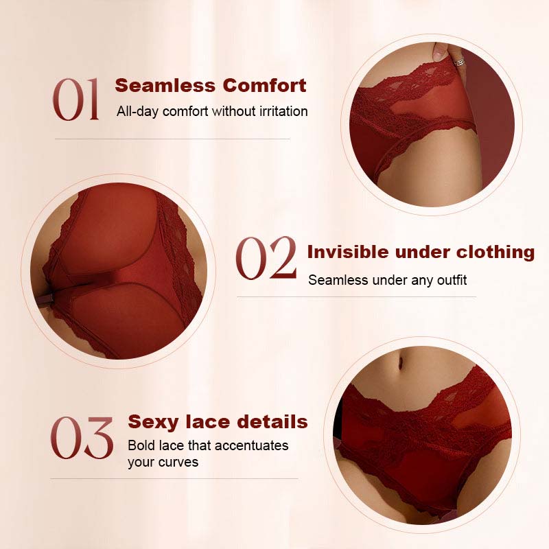 💗Sexy en Comfortabele Kanten Slipjes Voor Vrouwen