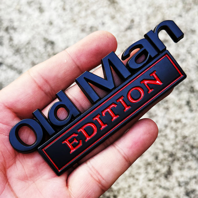 Autokaarten voor senioren/Old Man Edition auto embleem