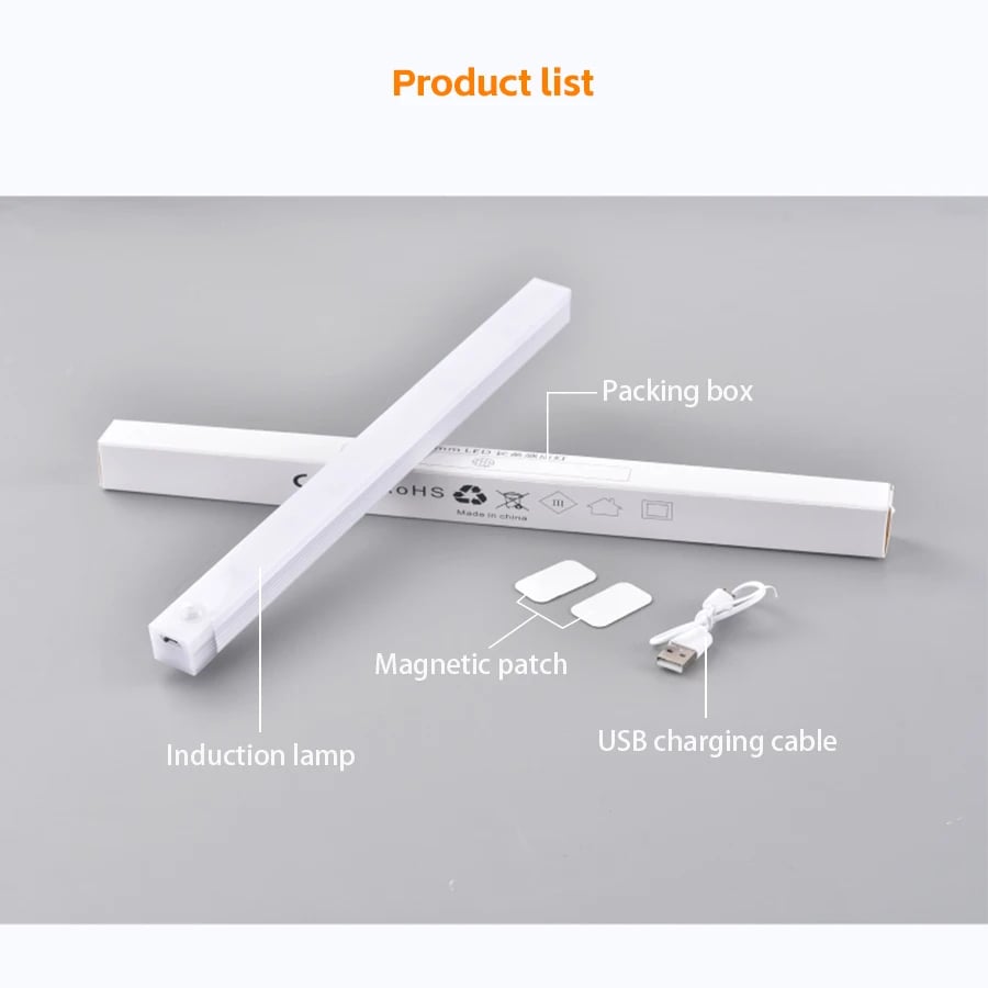 🔥NEW YEAR SALE - Punch-free Smart Sensor Magnetische Oplaadbare LED-lampjes