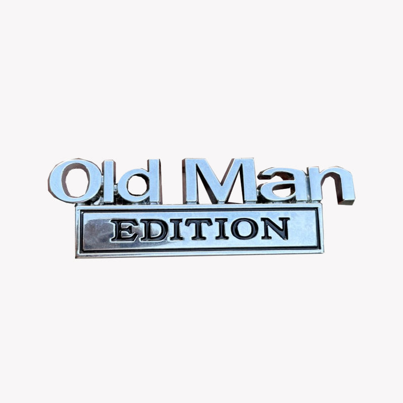 Autokaarten voor senioren/Old Man Edition auto embleem