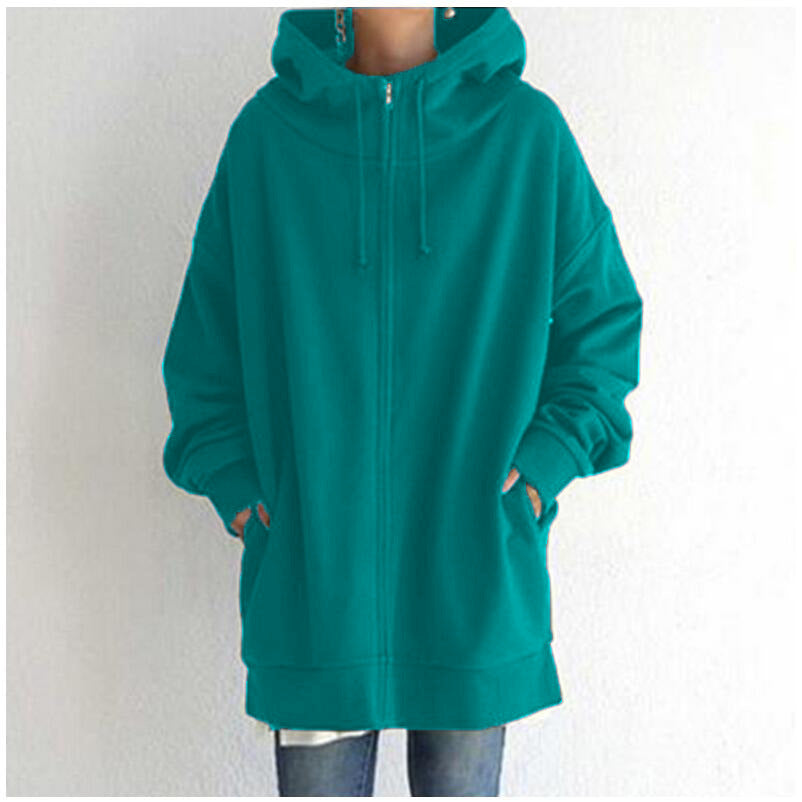 💥Limited Time Offer 50% Aanbieding🔥 Herfst Winter Zipper Hoodie voor dames