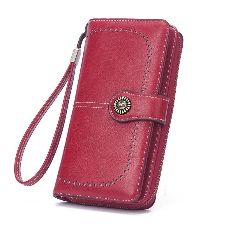 Vrouwen Fashion Ritssluiting Portemonnee (50% UIT)
