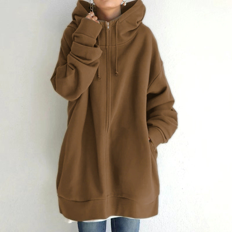 💥Limited Time Offer 50% Aanbieding🔥 Herfst Winter Zipper Hoodie voor dames