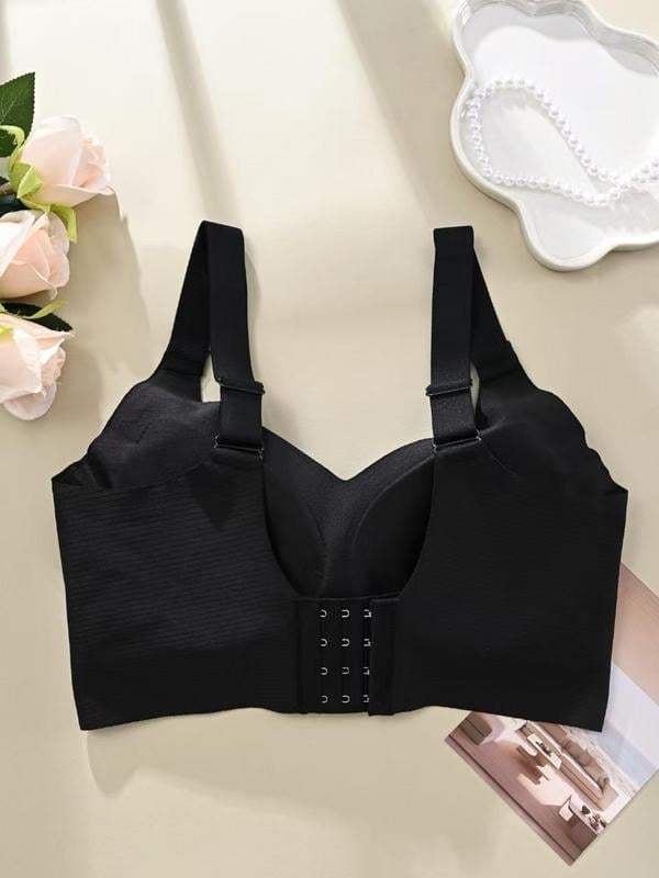 ⏳Speciale wekelijkse aanbieding voor een beperkte periode🎁Push-up bh met lint voor dames met verstelbare gebogen bandjes