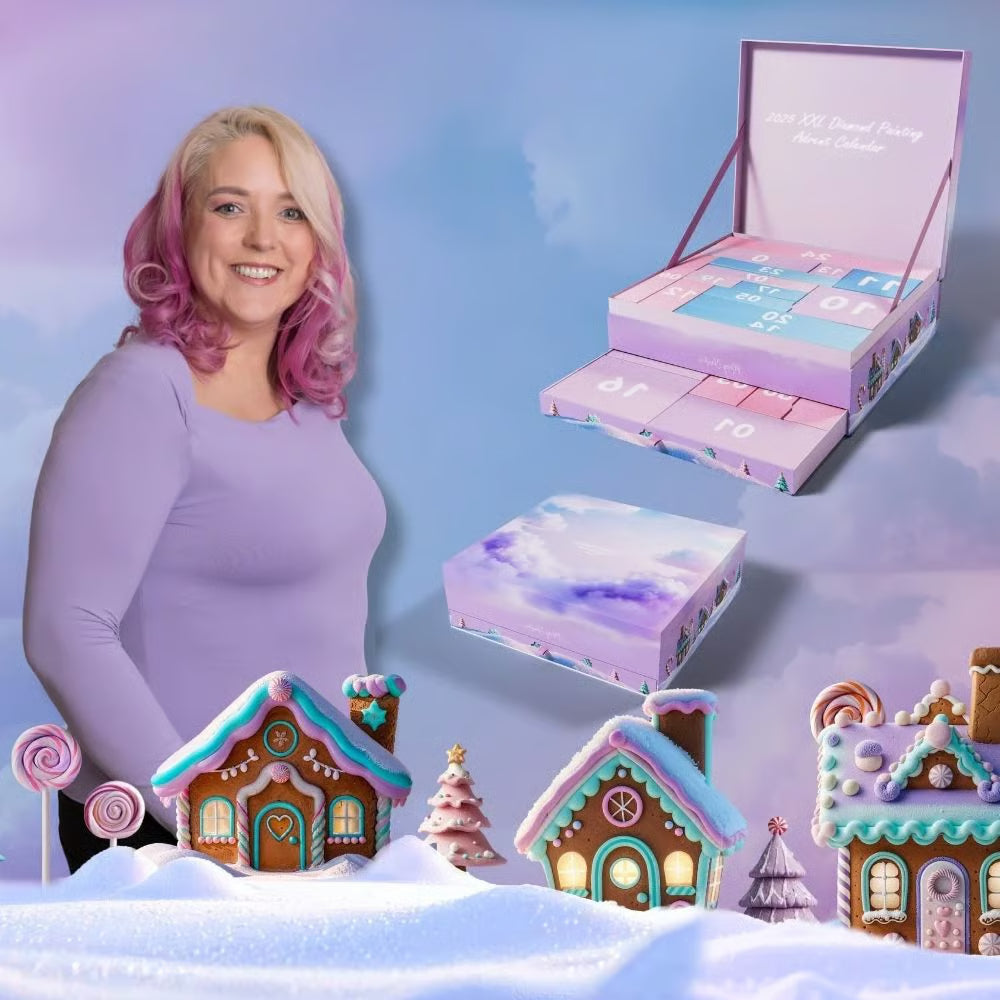 💎🎄2025 XXL Diamantschilderij Adventskalender - ✨Limited Edition