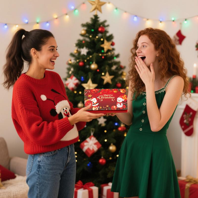 🎄 Kerst enveloppen met geld en geld clips