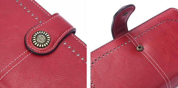 Vrouwen Fashion Ritssluiting Portemonnee (50% UIT)