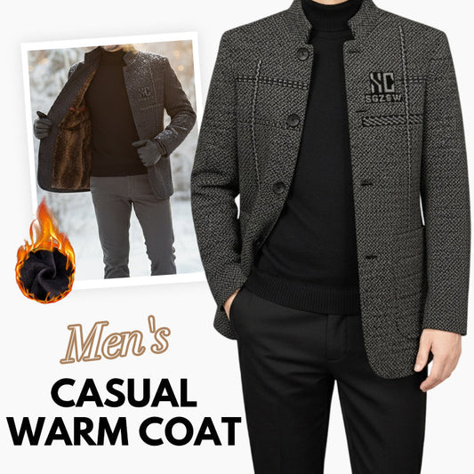 ❄️Winteruitverkoop🔥Casual warme korte jas voor heren