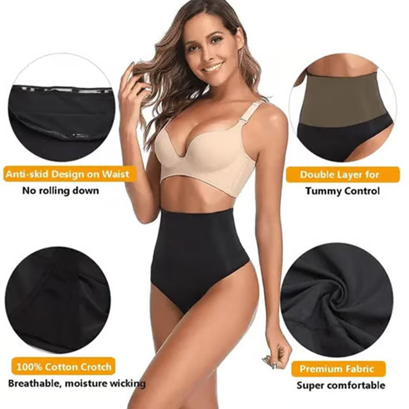 🔥Hoge taille met shapewear en buikcontrole
