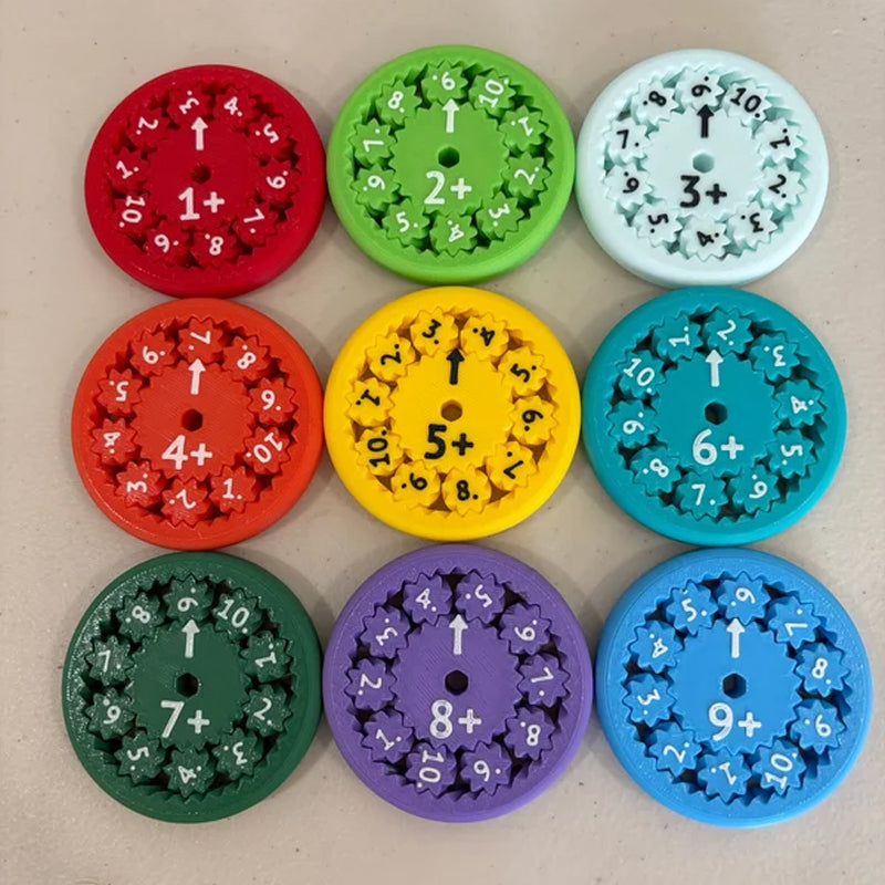 Math Fakta Fidget Spinners