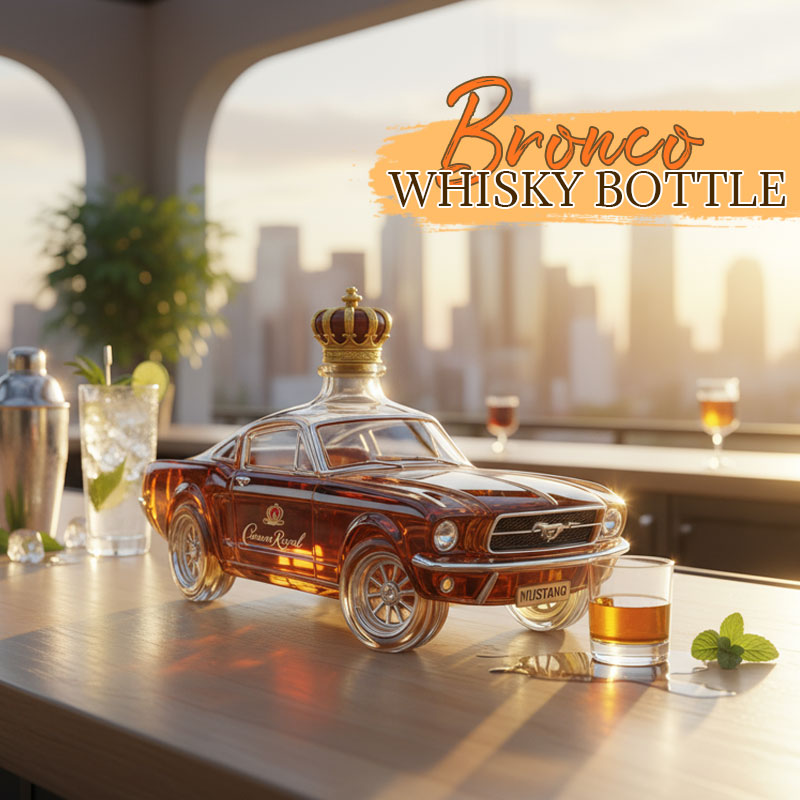 Bronco Whiskyfles