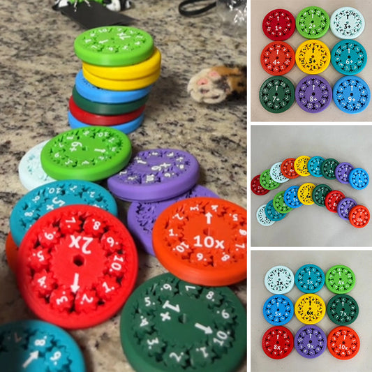 Math Fakta Fidget Spinners
