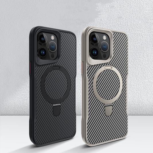 Armor Slim Waist Telefonfodral med magnetiskt stativ