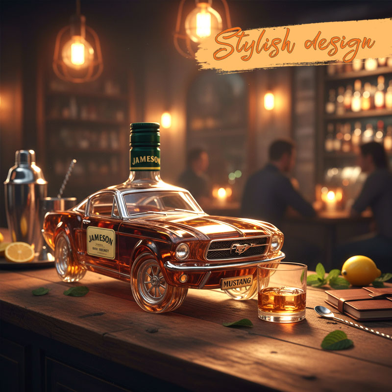 Bronco Whiskyfles