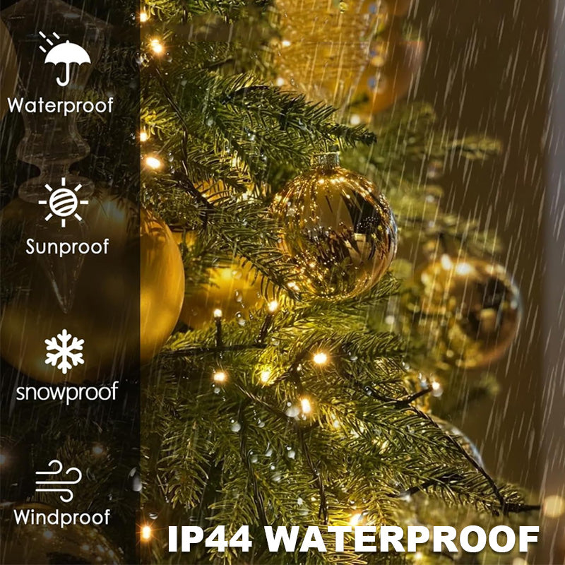 🎄 LED Ring Vijfpuntige Ster Kerstboomverlichting 🎄