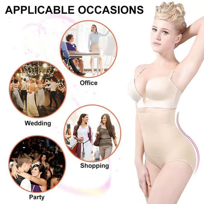 🔥Hoge taille met shapewear en buikcontrole