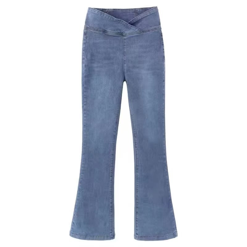 🔥Stretch Jeans Met Hoge Taille En Heuplifting