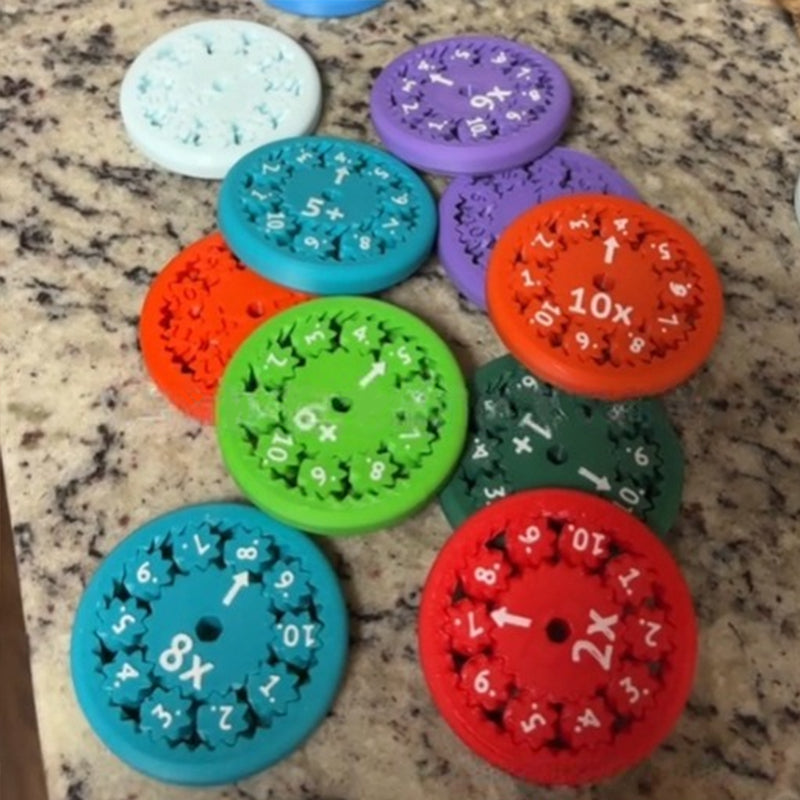 Math Fakta Fidget Spinners