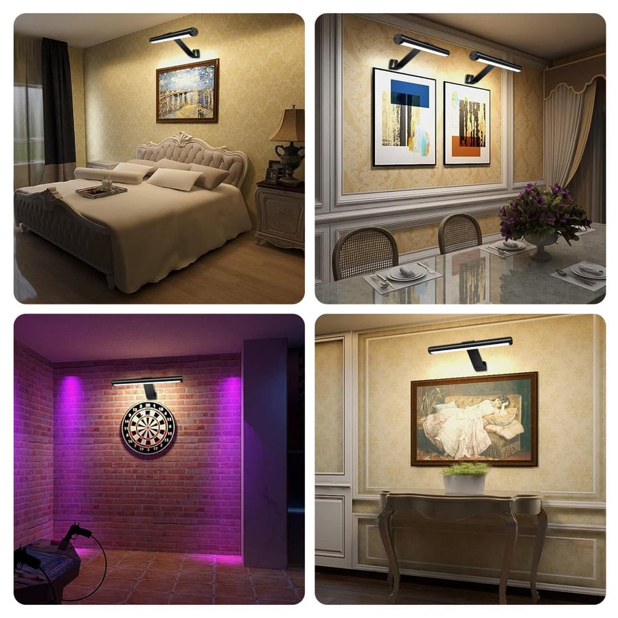 Led uppladdningsbar billampa