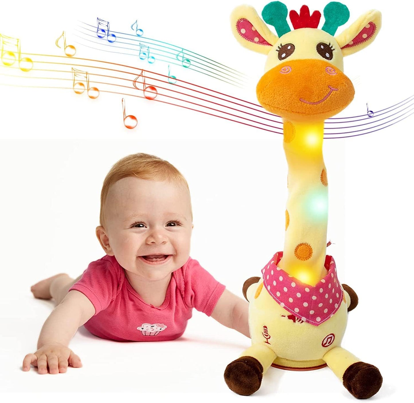 🎉 Best verkochte muzikale giraf-speeltje – zingt, danst en herhaalt wat je zegt! 🦒🎵🗣️