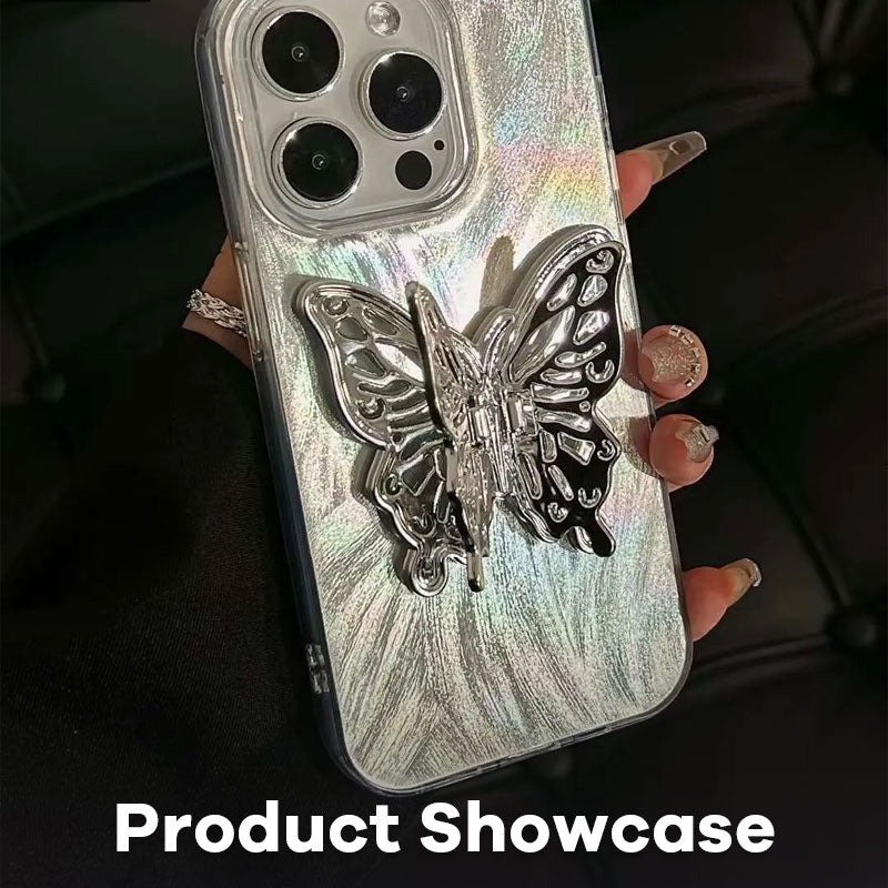 Shining Butterfly Holder Telefonfodral