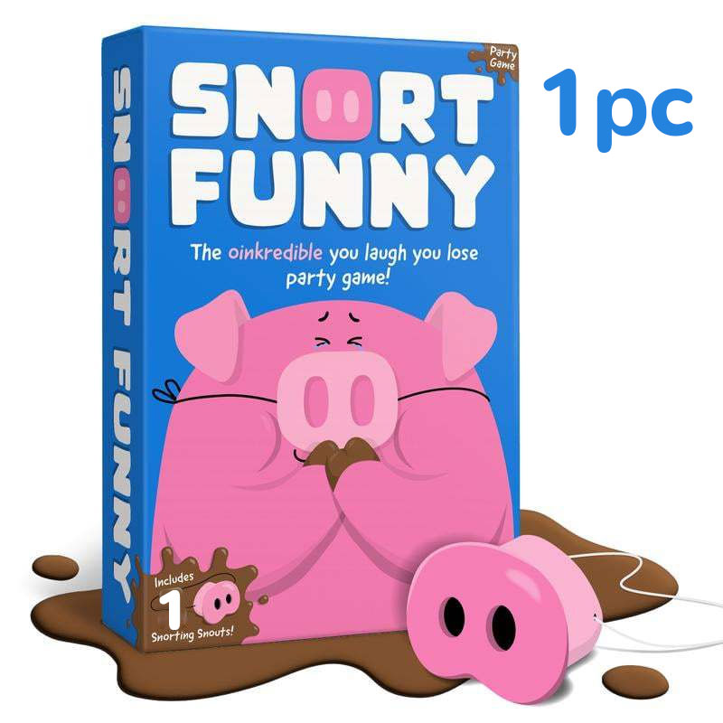 Snort Funny: Het "Laugh & You Lose" gezelschapsspel 🐷😂