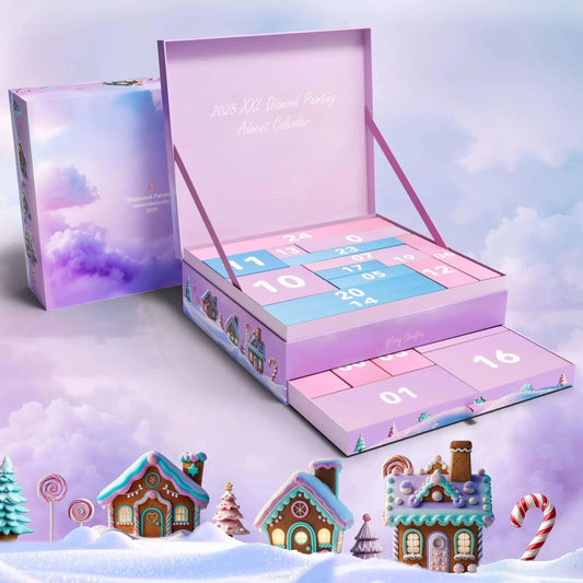 💎🎄2025 XXL Diamantschilderij Adventskalender - ✨Limited Edition