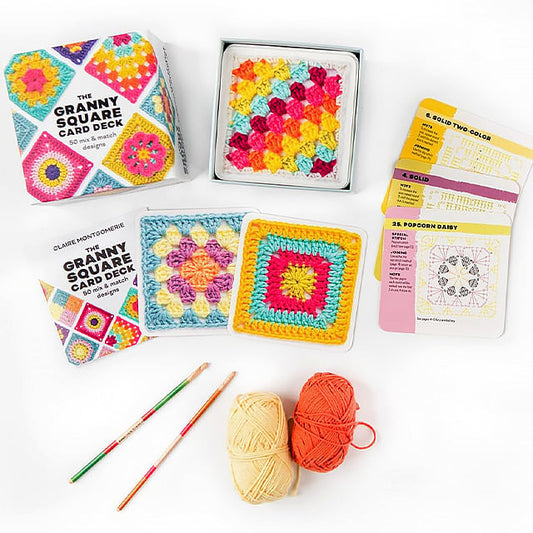 [50 miks og match design]The Granny Square Card Deck/De Granny Square Card Deck, breipatroonset