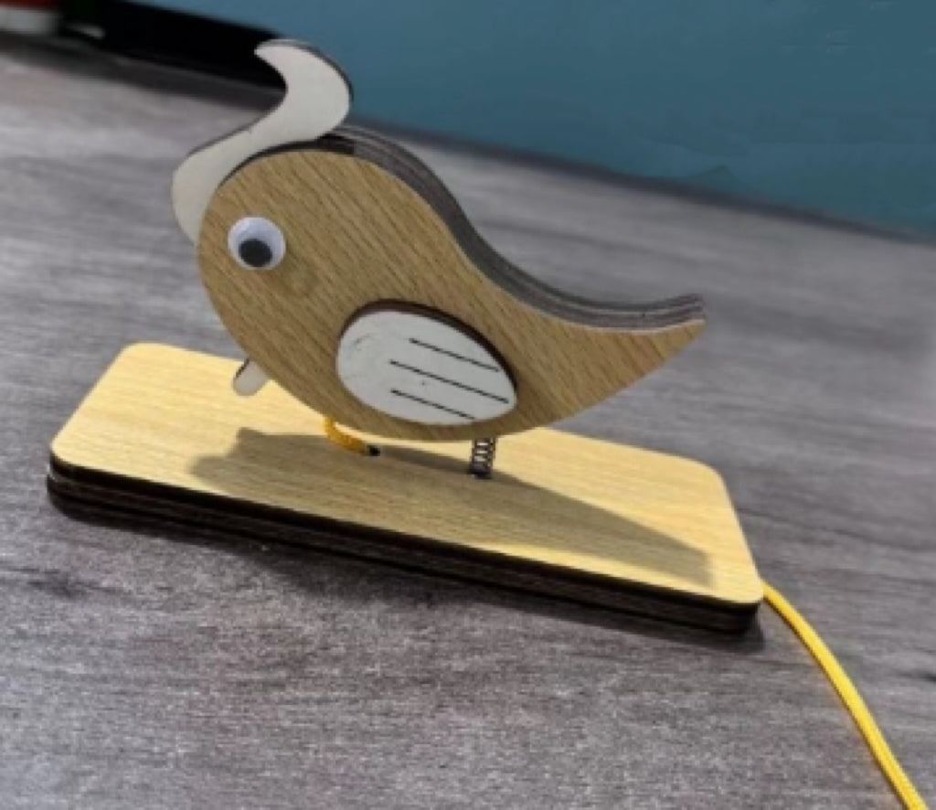 Hackspett Deurbel