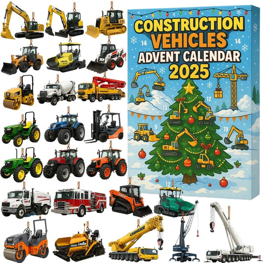 Adventskalender voor bouwvoertuigen 2025