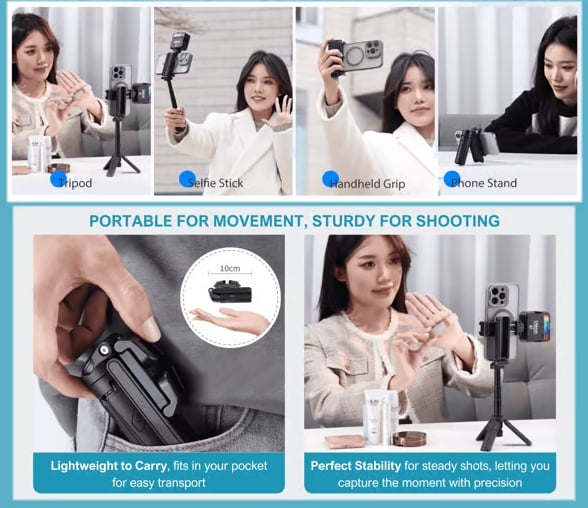 Mini Selfie Stick Stativ