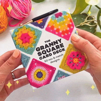 [50 miks og match design]The Granny Square Card Deck/De Granny Square Card Deck, breipatroonset